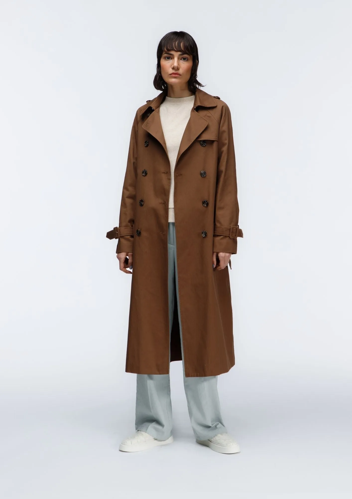 WOODLING - Trench Coat Kakao
