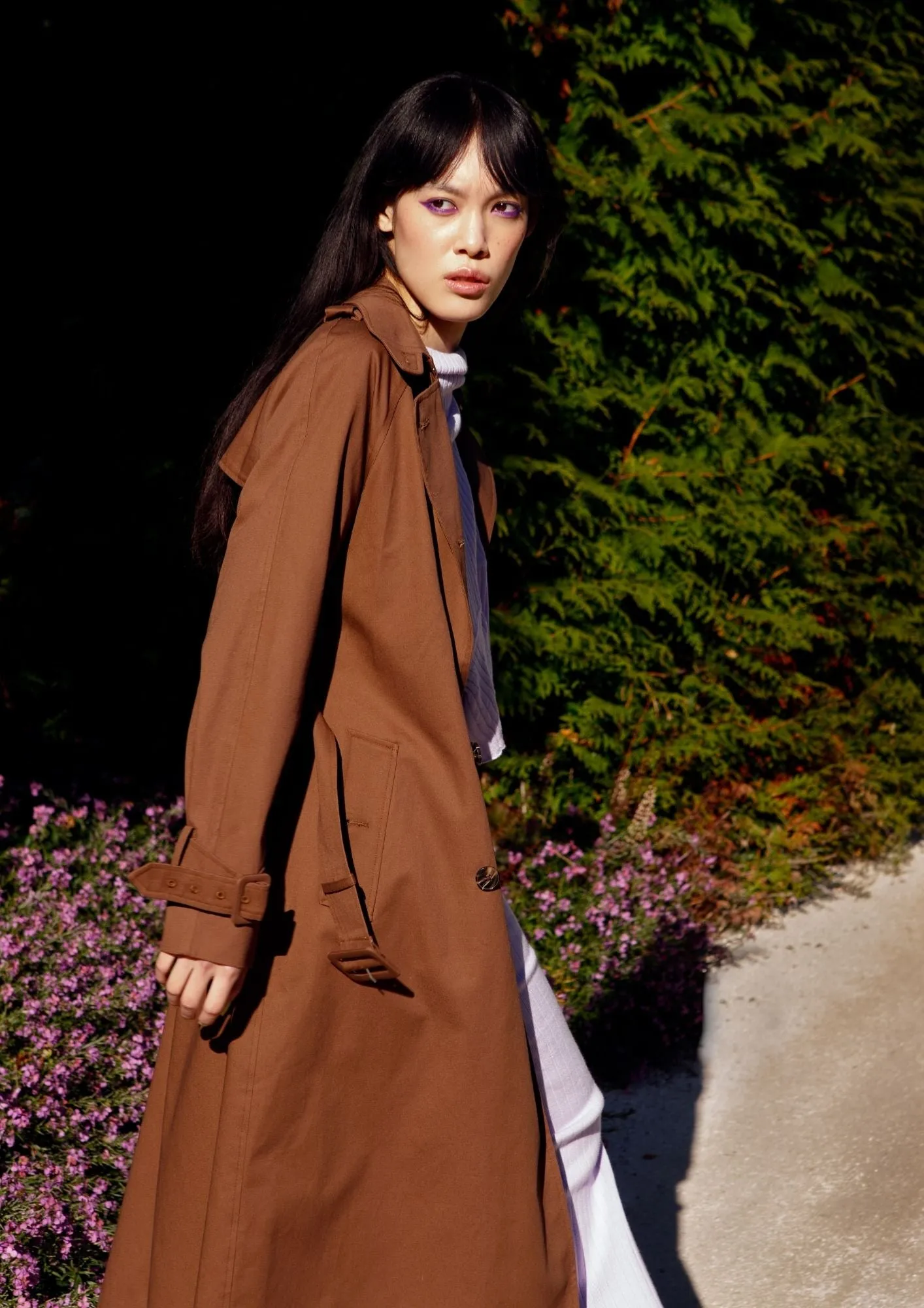 WOODLING - Trench Coat Kakao
