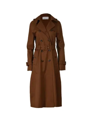 WOODLING - Trench Coat Kakao