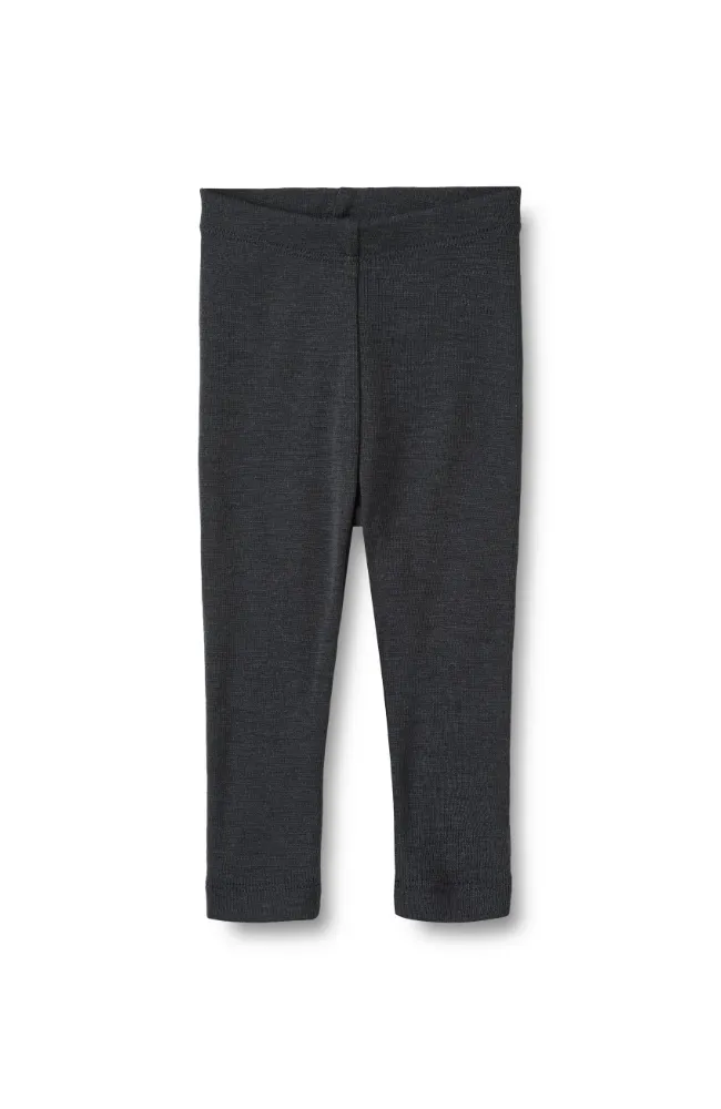 Wool Leggings Agi Baby - Navy