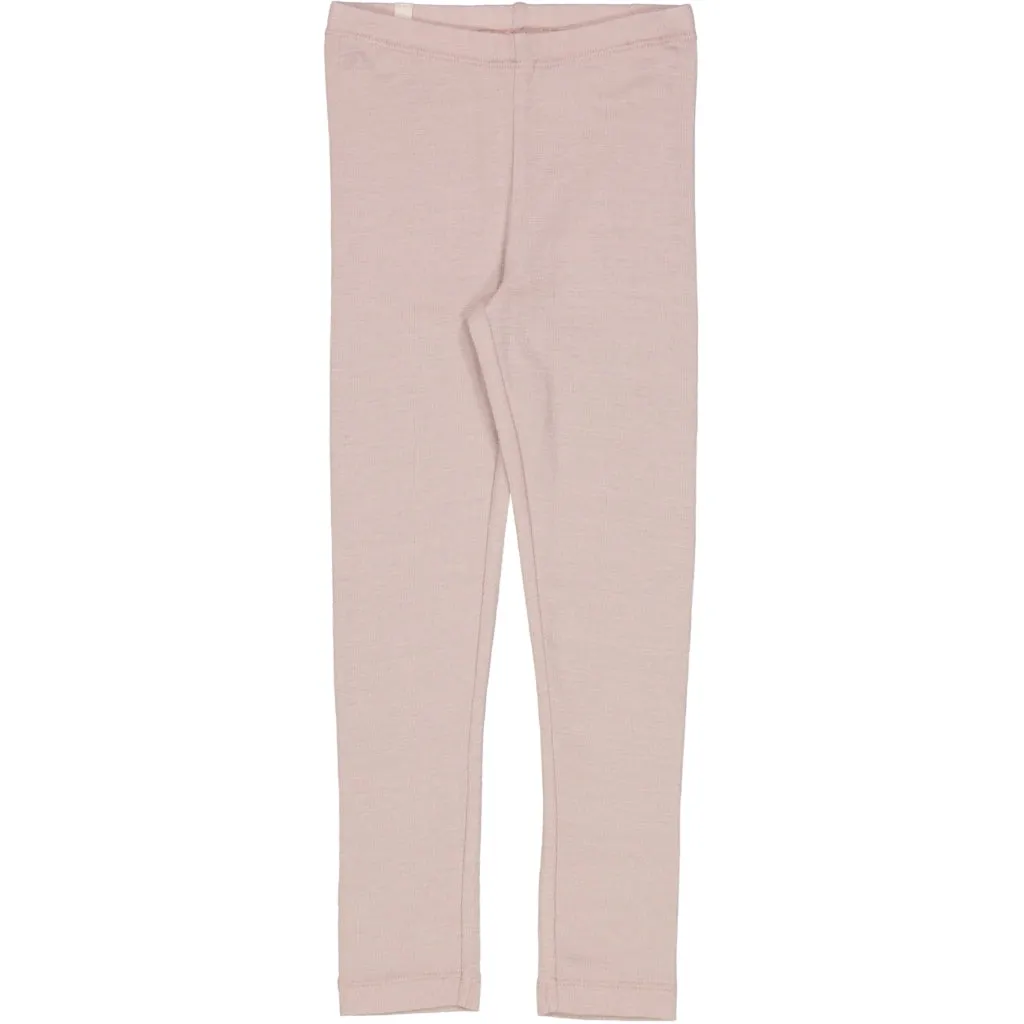 Wool Leggings - dark powder
