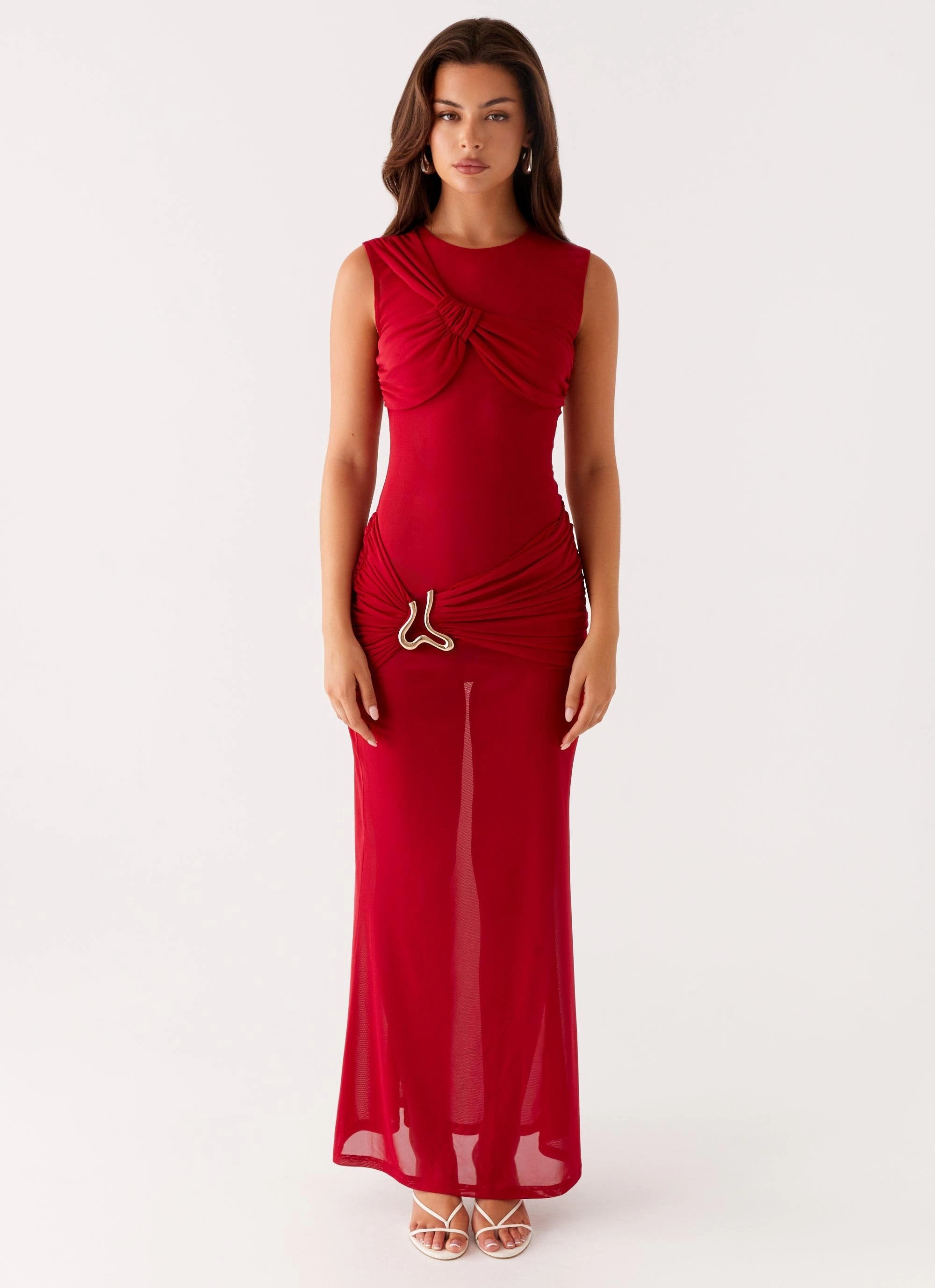 Worldwide Maxi Dress - Raspberry