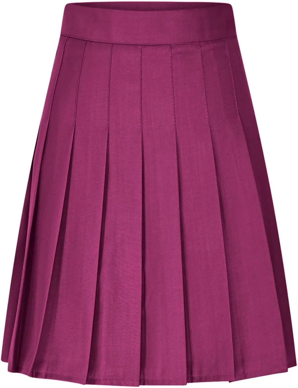 Xiaojmake Women Pleated A-Line Skirts Flowy Short Mini Basic Skirt High Waist School Uniform Tennis Cheerleader Skater Skirts