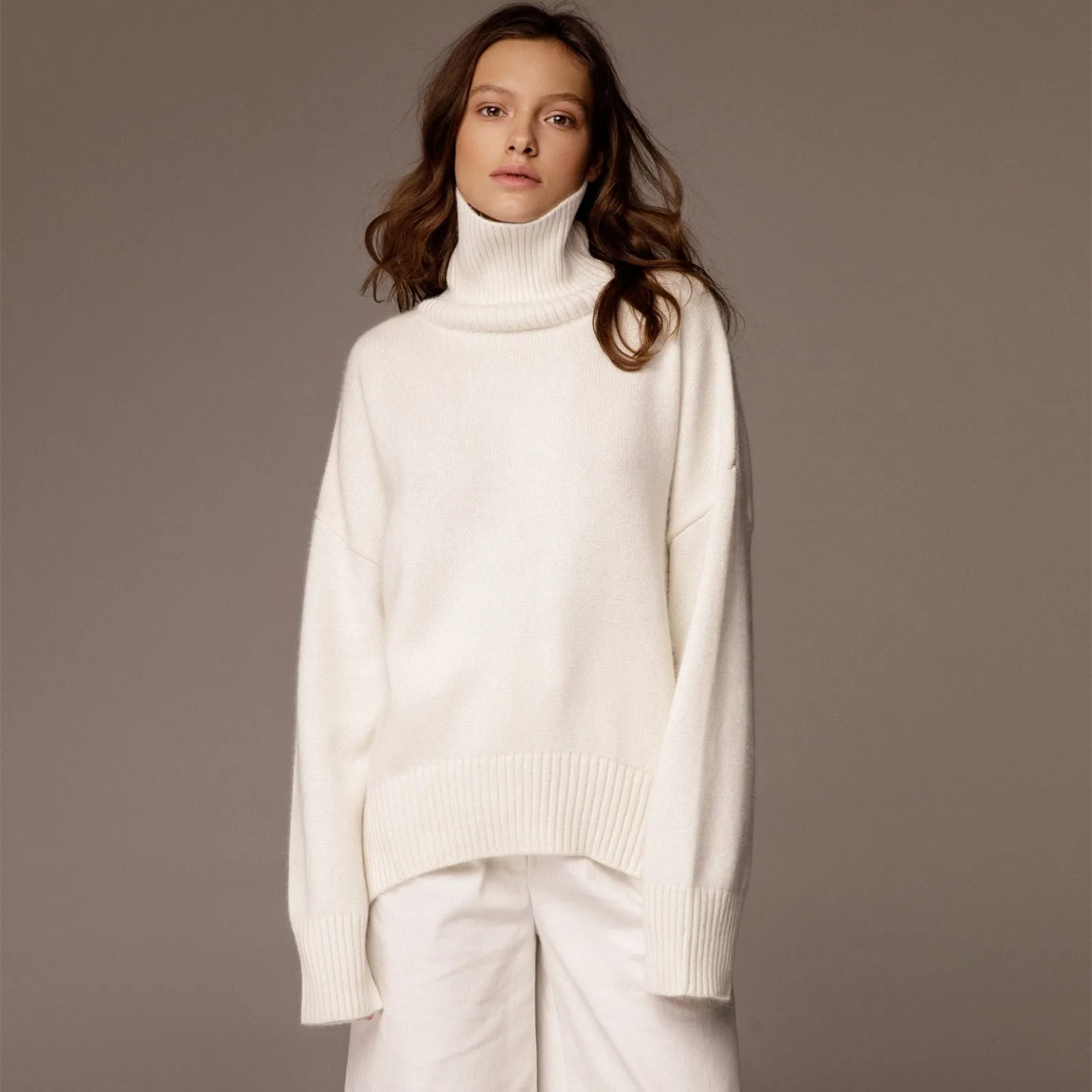 Yani Oversized Turtleneck Sweaters