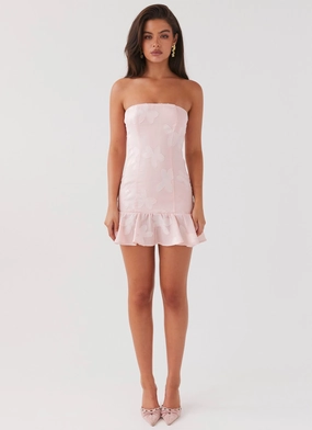 Young Heart Mini Dress - Pink Petal Young Heart Mini Dress - Pink Petal