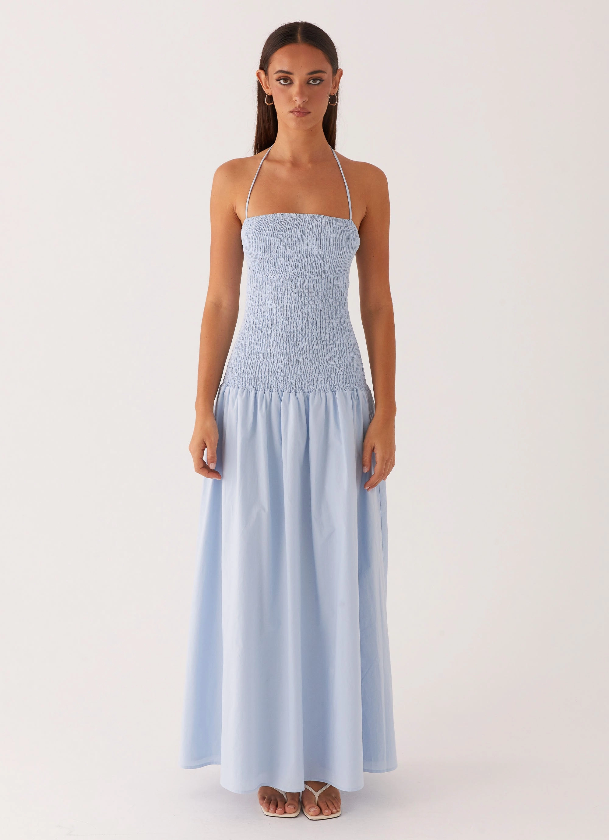 Zahra Maxi Dress - Blue