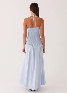 Zahra Maxi Dress - Blue Zahra Maxi Dress - Blue