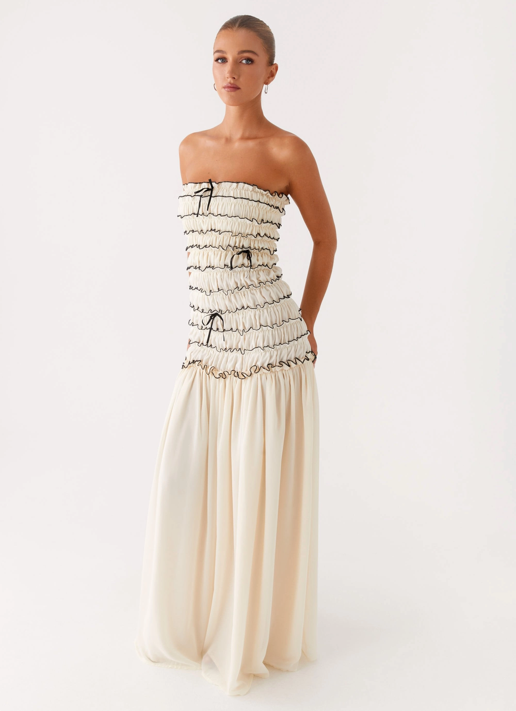 Zariah Maxi Dress - Ivory