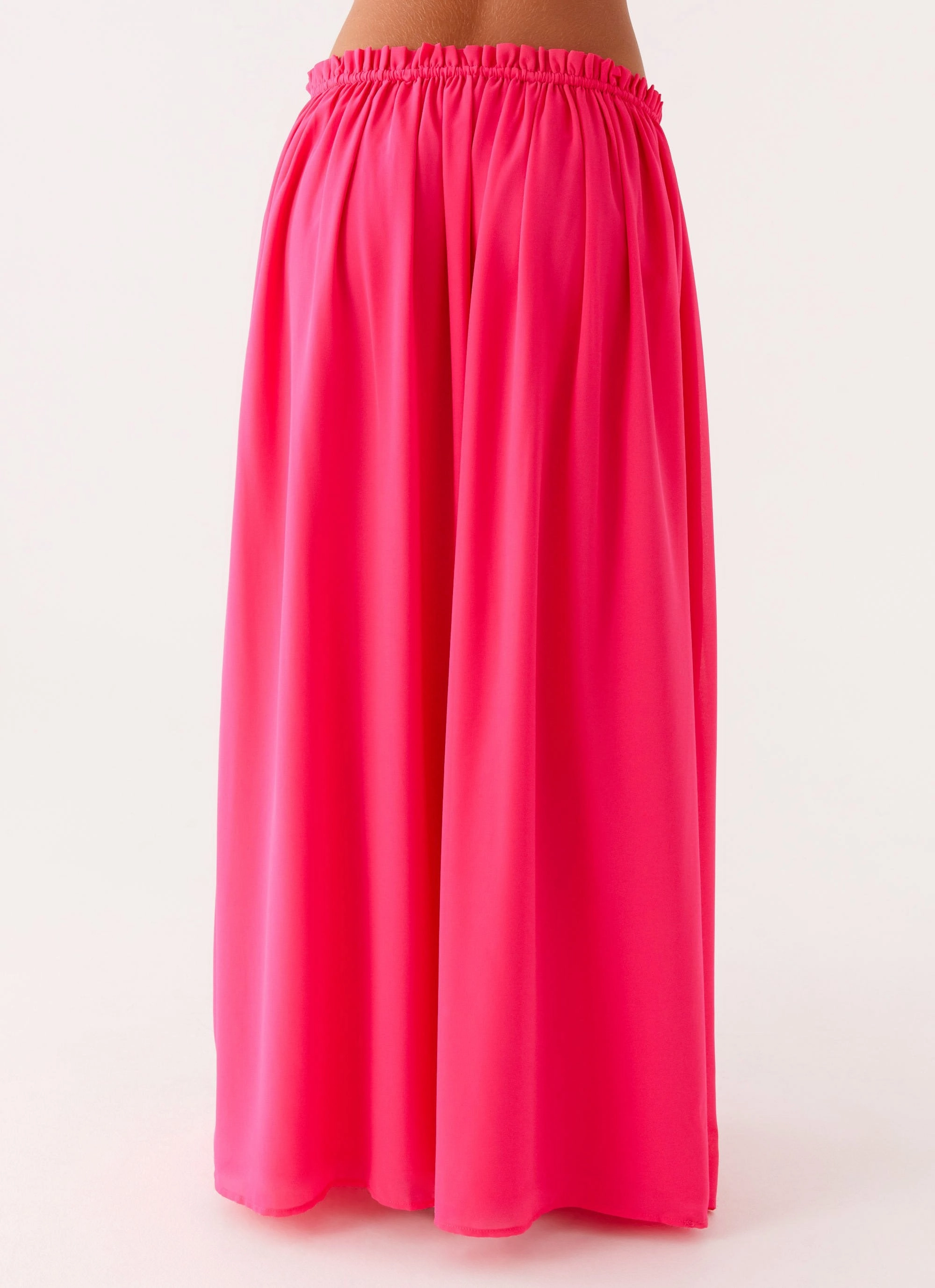 Zaya Maxi Skirt - Fuchsia